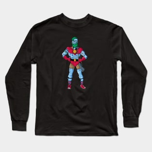 Hipster Captain Planet Long Sleeve T-Shirt